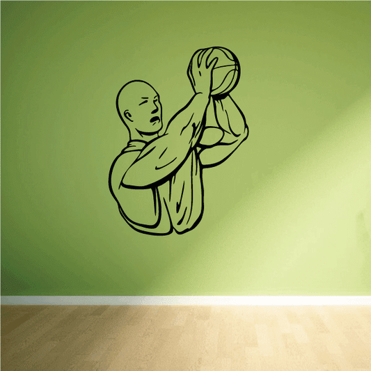 Image of Basketball Wall Decal - Vinyl Decal - Car Decal - CDS027