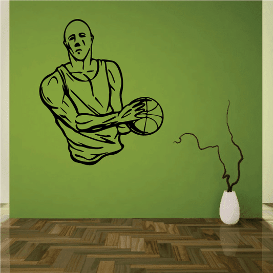 Image of Basketball Wall Decal - Vinyl Decal - Car Decal - CDS031