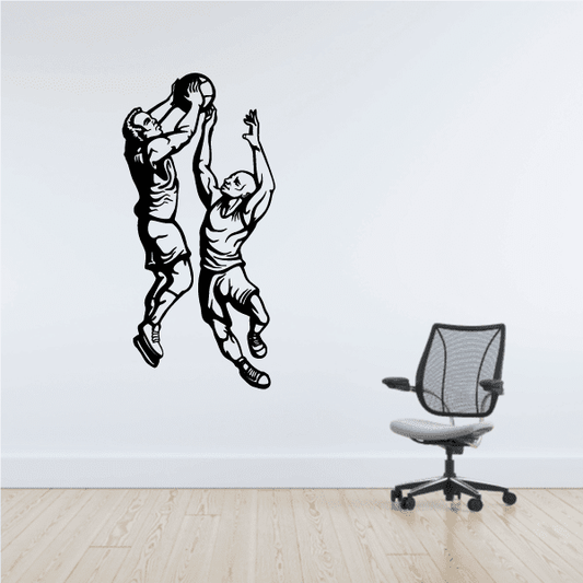 Image of Basketball Wall Decal - Vinyl Decal - Car Decal - CDS037