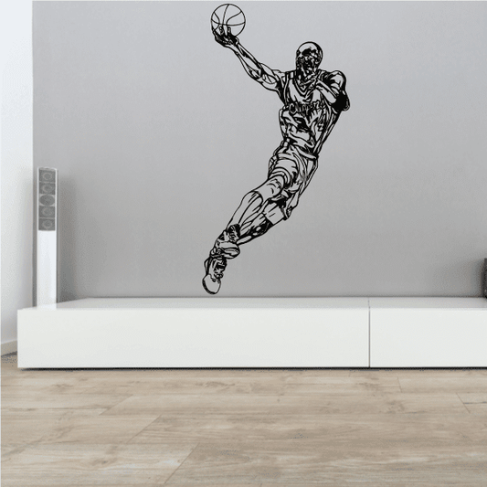 Image of Basketball Wall Decal - Vinyl Decal - Car Decal - CDS073