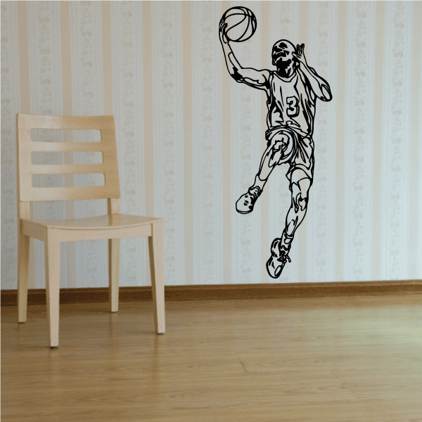 Image of Basketball Wall Decal - Vinyl Decal - Car Decal - CDS076