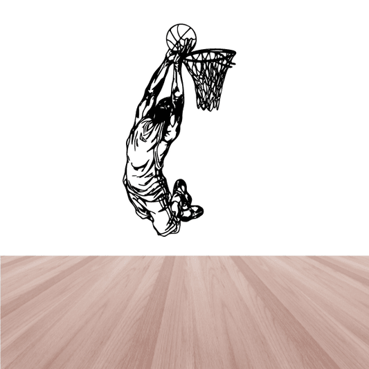 Image of Basketball Wall Decal - Vinyl Decal - Car Decal - CDS079