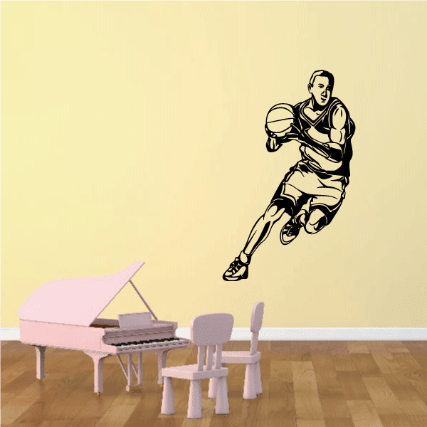 Image of Basketball Wall Decal - Vinyl Decal - Car Decal - CDS087