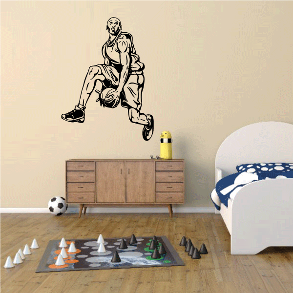 Image of Basketball Wall Decal - Vinyl Decal - Car Decal - CDS089