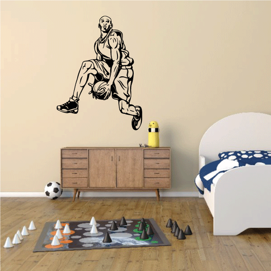 Image of Basketball Wall Decal - Vinyl Decal - Car Decal - CDS089