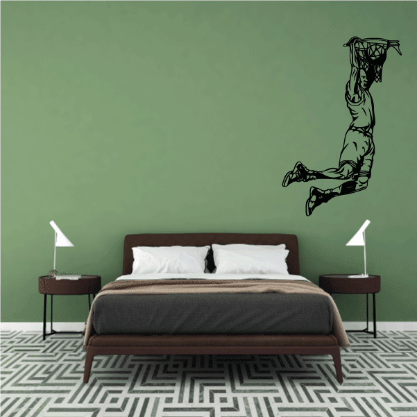 Image of Basketball Wall Decal - Vinyl Decal - Car Decal - CDS092