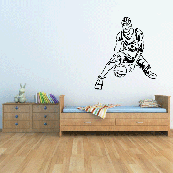 Image of Basketball Wall Decal - Vinyl Decal - Car Decal - CDS129