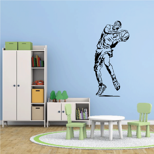 Image of Basketball Wall Decal - Vinyl Decal - Car Decal - CDS135