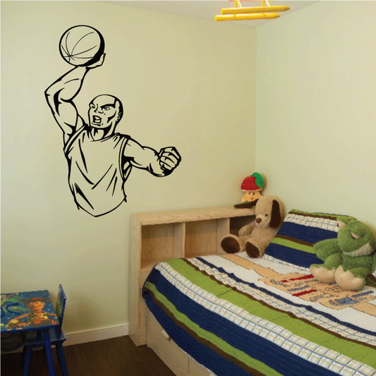 Image of Basketball Wall Decal - Vinyl Decal - Car Decal - CDS158