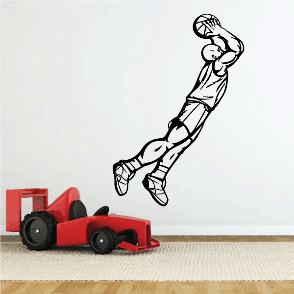 Image of Basketball Wall Decal - Vinyl Decal - Car Decal - CDS159