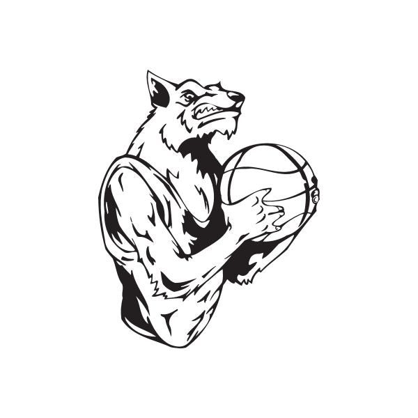 Image of Basketball Wall Decal - Vinyl Decal - Car Decal - DC 015