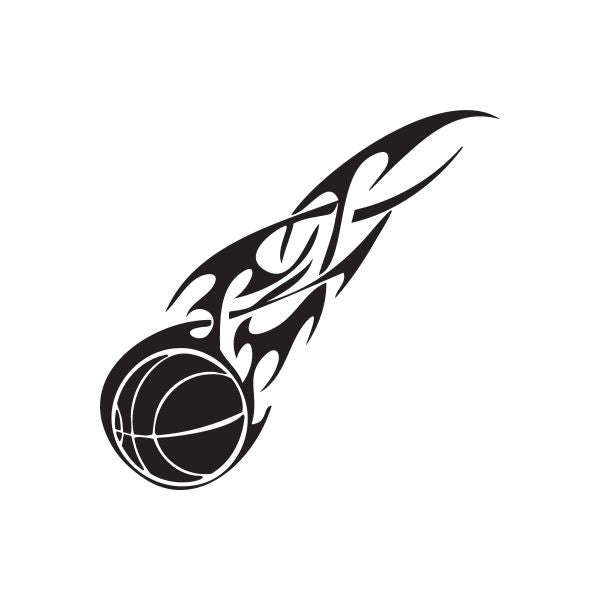 Image of Basketball Wall Decal - Vinyl Decal - Car Decal - DC 019