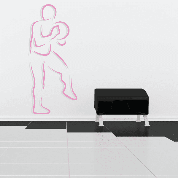 Image of Basketball Wall Decal - Vinyl Sticker - Car Sticker - Die Cut Sticker - CDScolor005