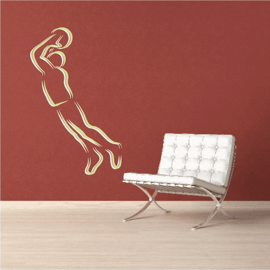 Image of Basketball Wall Decal - Vinyl Sticker - Car Sticker - Die Cut Sticker - CDScolor008