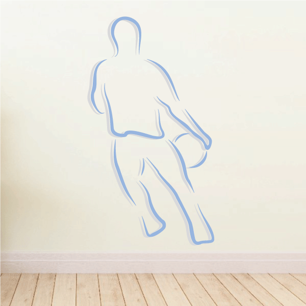 Image of Basketball Wall Decal - Vinyl Sticker - Car Sticker - Die Cut Sticker - CDScolor013