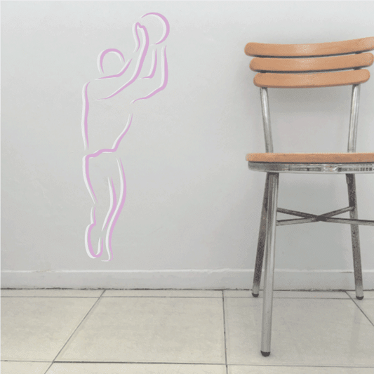 Image of Basketball Wall Decal - Vinyl Sticker - Car Sticker - Die Cut Sticker - CDScolor019