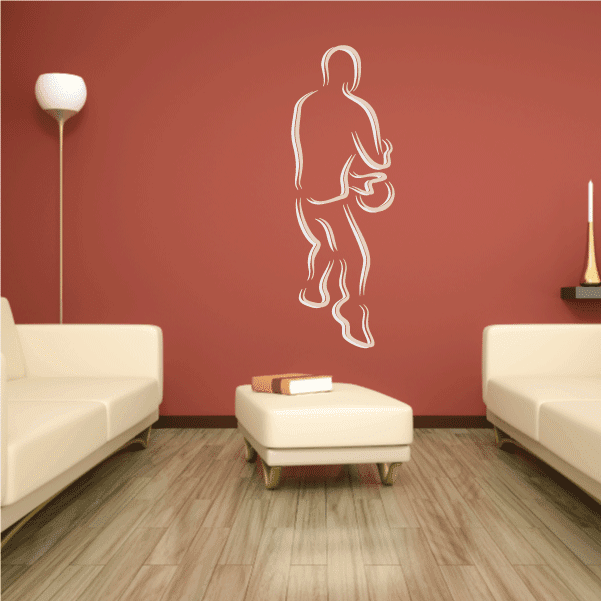 Image of Basketball Wall Decal - Vinyl Sticker - Car Sticker - Die Cut Sticker - CDScolor022