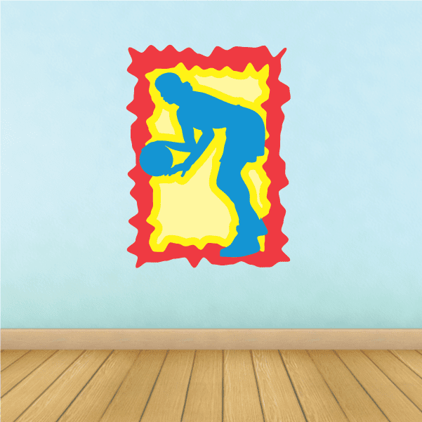 Image of Basketball Wall Decal - Vinyl Sticker - Car Sticker - Die Cut Sticker - CDScolor025