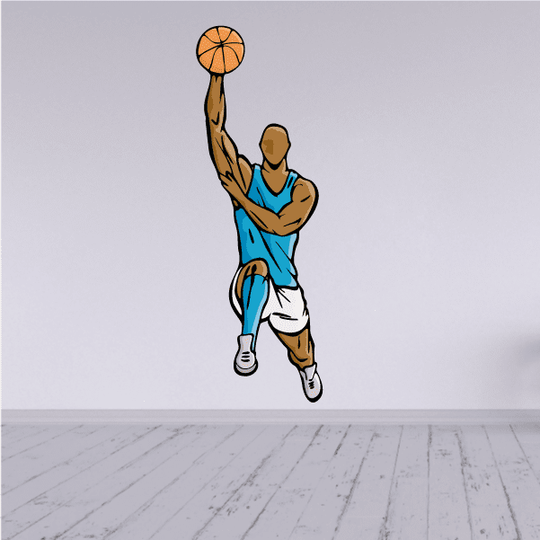 Image of Basketball Wall Decal - Vinyl Sticker - Car Sticker - Die Cut Sticker - CDScolor078