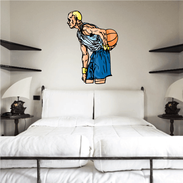 Image of Basketball Wall Decal - Vinyl Sticker - Car Sticker - Die Cut Sticker - CDScolor106