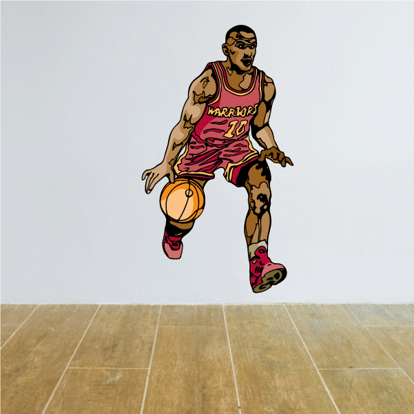Image of Basketball Wall Decal - Vinyl Sticker - Car Sticker - Die Cut Sticker - CDScolor135