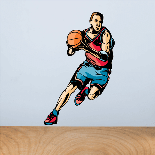 Image of Basketball Wall Decal - Vinyl Sticker - Car Sticker - Die Cut Sticker - CDScolor139