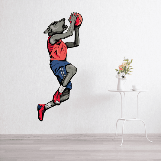 Image of Basketball Wall Decal - Vinyl Sticker - Car Sticker - Die Cut Sticker - CDScolor153