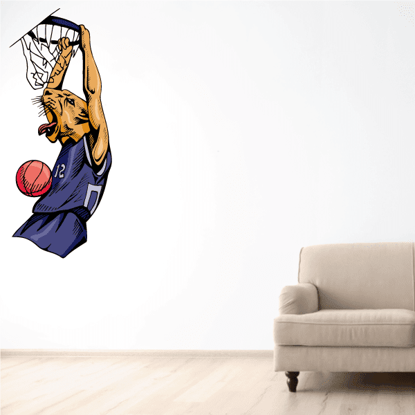 Image of Basketball Wall Decal - Vinyl Sticker - Car Sticker - Die Cut Sticker - CDScolor154