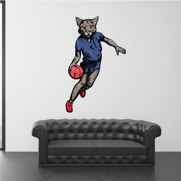 Image of Basketball Wall Decal - Vinyl Sticker - Car Sticker - Die Cut Sticker - CDScolor156