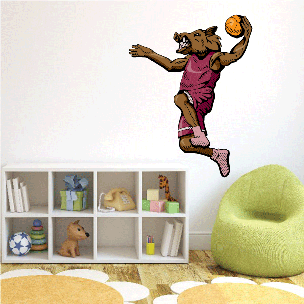 Image of Basketball Wall Decal - Vinyl Sticker - Car Sticker - Die Cut Sticker - CDScolor161