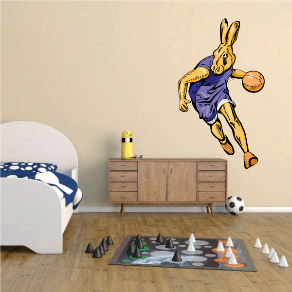 Image of Basketball Wall Decal - Vinyl Sticker - Car Sticker - Die Cut Sticker - CDScolor162