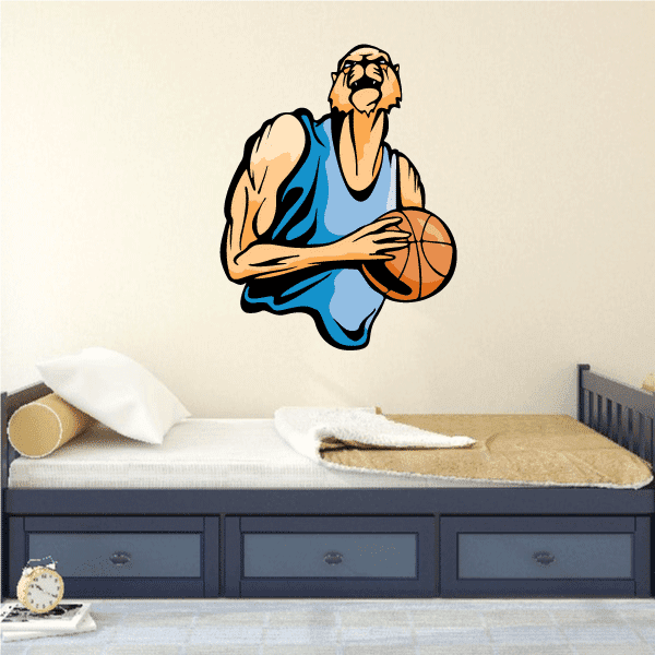 Image of Basketball Wall Decal - Vinyl Sticker - Car Sticker - Die Cut Sticker - CDScolor168