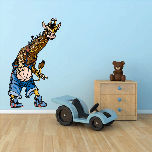 Image of Basketball Wall Decal - Vinyl Sticker - Car Sticker - Die Cut Sticker - CDScolor174