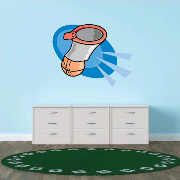 Image of Basketball Wall Decal - Vinyl Sticker - Car Sticker - Die Cut Sticker - CDScolor176