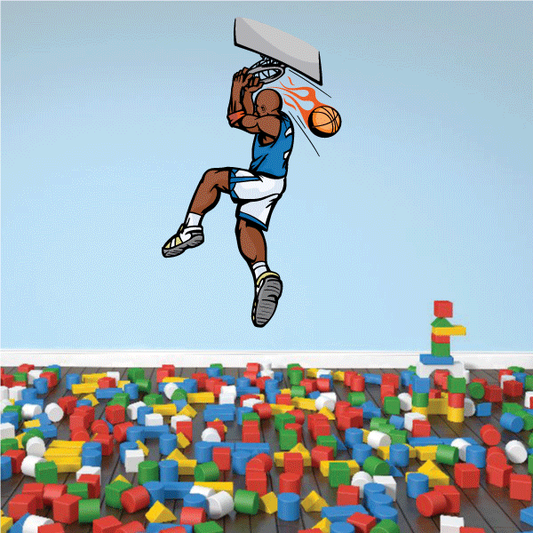 Image of Basketball Wall Decal - Vinyl Sticker - Car Sticker - Die Cut Sticker - CDScolor183