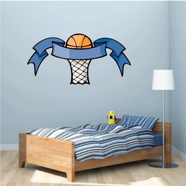 Image of Basketball Wall Decal - Vinyl Sticker - Car Sticker - Die Cut Sticker - CDScolor199