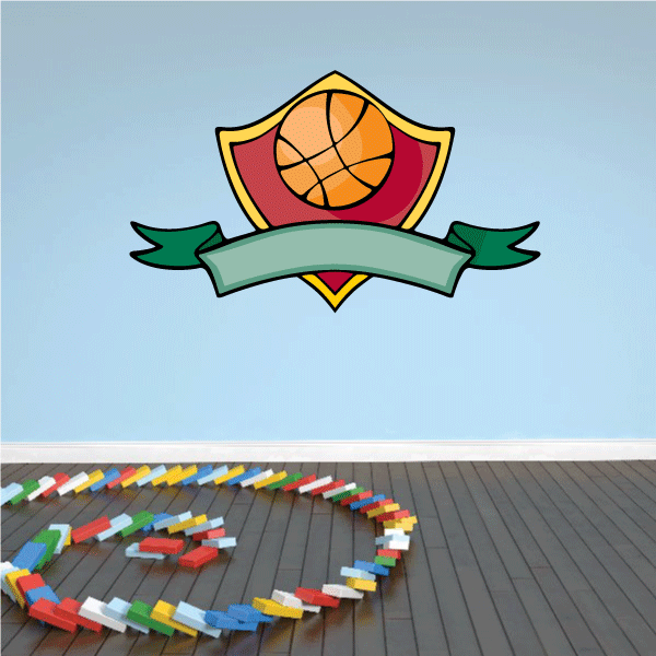 Image of Basketball Wall Decal - Vinyl Sticker - Car Sticker - Die Cut Sticker - CDScolor202