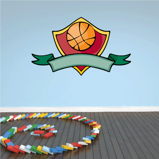 Image of Basketball Wall Decal - Vinyl Sticker - Car Sticker - Die Cut Sticker - CDScolor202