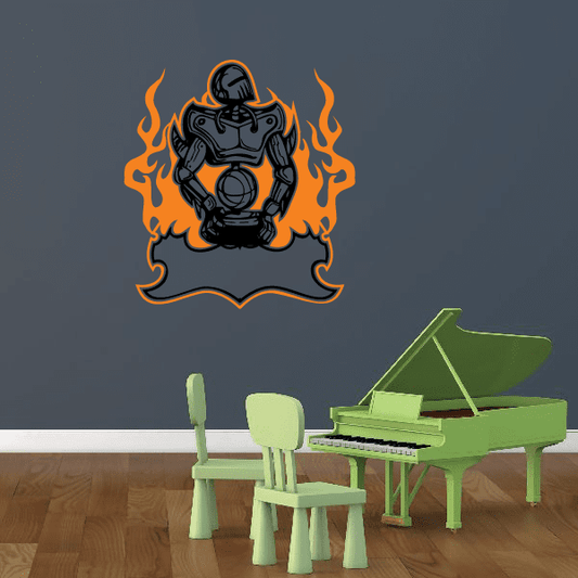 Image of Basketball Wall Decal - Vinyl Sticker - Car Sticker - Die Cut Sticker - SMcolor015