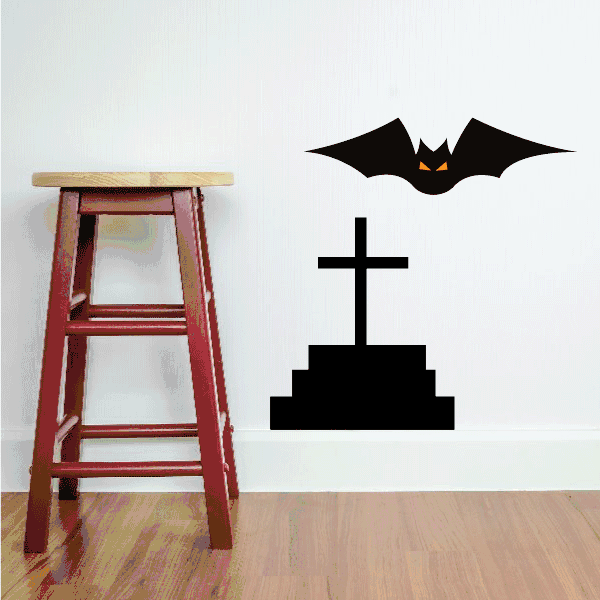 Image of Bat Wall Decal - Vinyl Sticker - Car Sticker - IDCOLOR003