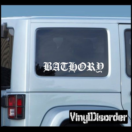 Image of Bathory Decal