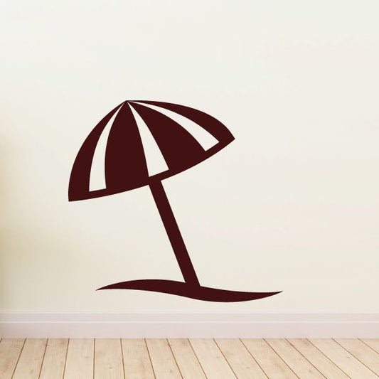 Image of Beach Umbrella Decal