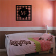 Image of Bead Monogram Decal