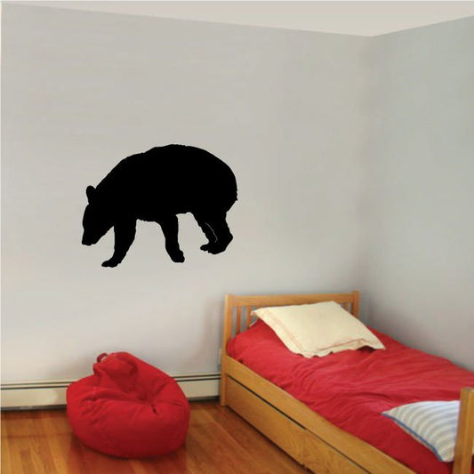 Image of Bear Cub Hunting Decal