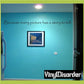 Wall decal with quote: "Because every picture has a story to tell."