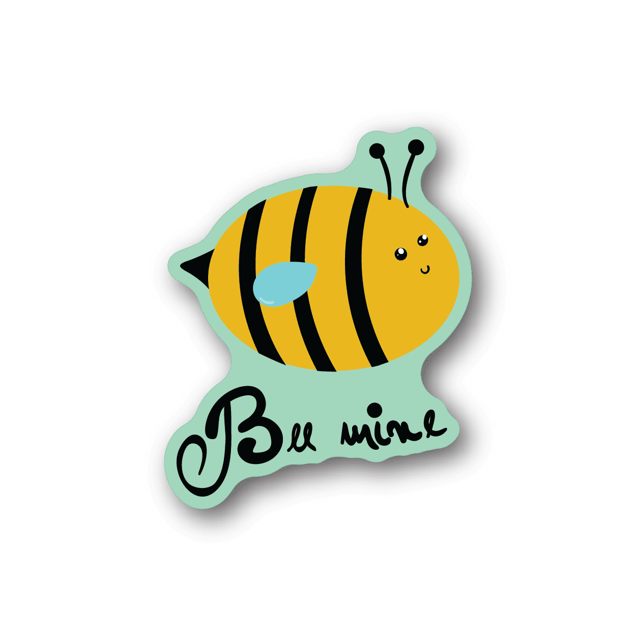 Image of Bee Mine Sticker