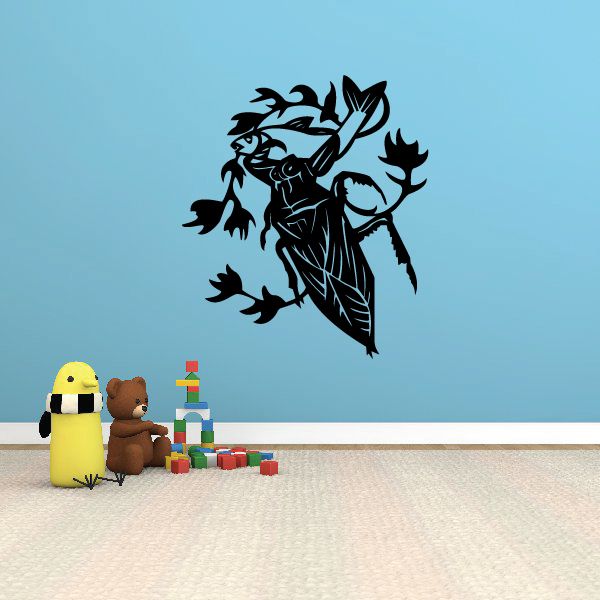 Image of Beetle Among Branches Decal