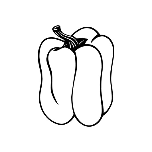 Image of Bell Pepper Decal