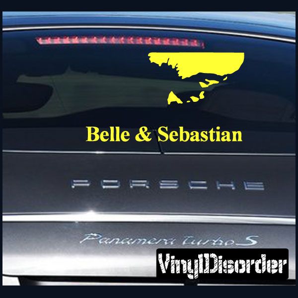 Image of Belle and Sebastian Band Decal