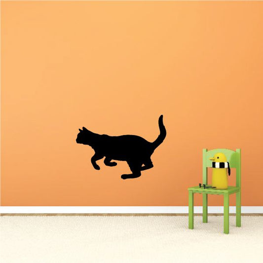 Image of Bengal Cat Chasing Decal